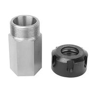 Er25 Collet Er25 Collet Block Steel Er25 Collet Block Chuck Portapinze per Tornio Macchina per Incidere (Hex) (Manico esagonale)