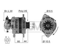 ERA Alternatore 210062A Op Astra 1,7 Dti/Cdti 16V D&C
