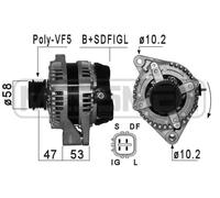 ERA 210859A Alternatore