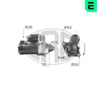 ERA 220001A Motorino avviamento 1,1 kW 12V per OPEL ZAFIRA B (A05) Meriva A