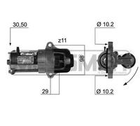 ERA 220369A Motorino d'avviamento per FORD,MAZDA,VOLVO