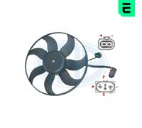ERA 352061 Ventola radiatore per VW Polo Hatchback (6R1, 6C1) GOLF VI (5K1)