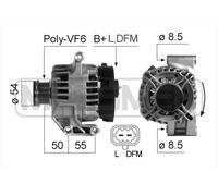 ERA Alternatore Generatore 105A 14V per Opel Corsa D 1.3 CDTI 210687A
