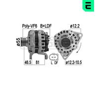 ERA Alternatore Generatore 110A 14V per Fiat Ducato Pritsche/Telaio 180