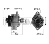 ERA Alternatore Generatore 120A 14V per Fiat Stilo Multi Wagon 1.9 JTD