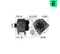 ERA Alternatore Generatore 120A 14V per VW Golf IV 1.6 1.9 Tdi 2.0 2.3 V5