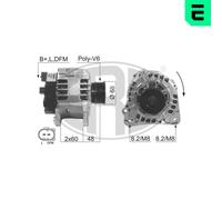 ERA Alternatore Generatore 120A 14V per VW Transporter IV Bus 2.5 Tdi