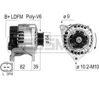 Era Alternatore Generatore 140A 14V Per Audi A6 Avant 2.5 TDI Quattro 2.4 3.0