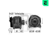 Era Alternatore Generatore 150A 14V Per VW Transporter V Bus 2.5 TDI