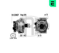 ERA Alternatore Generatore 200A 14V per Mercedes-Benz E-Klasse C 220 CDI
