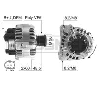 ERA Alternatore Generatore 70A 14V per VW Golf IV 1.4 16V 1.6 1.9 Tdi 2.0 2.3