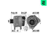 Era Alternatore Generatore 70A 14V Per VW Golf IV 1.4 16V 1.6 1.9 TDI 2.0