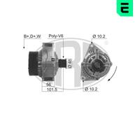ERA Alternatore Generatore 90A 14V per Mercedes-Benz 200 E