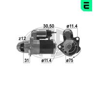 ERA Anlasser Starter 1.4kW per Alfa Romeo Spider 159 Sportwagon Brera