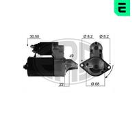 Era Avviamento Starter 1.1kW Per Opel Zafira A Monovolume Vectra B
