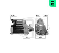 ERA Avviamento Starter 1.8kW Per Mercedes-Benz Classe C T-Modello Classe GLK