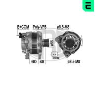 ALTERNATORE 210996A TENSIONE 14 VOLT AMPERE 210-DACIA DUSTER RENAULT GRAND
