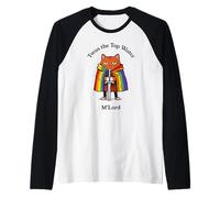 Era Il Meme di M'Lord Cat Knight sull'acqua del Rubinetto Maglia con Maniche Raglan