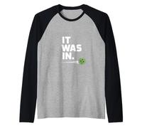 Era in Un Divertente Giocatore di Pickleball dicendo Maglia con Maniche Raglan