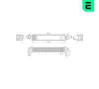 ERA Intercooler Ladeluftkühler LLK per VW Sharan 1.9 TDI 1.8 T 20V