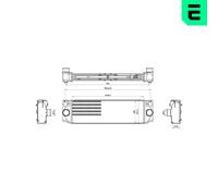 ERA Ladeluftkühler LLK Per Mercedes Sprinter 35-T Kasten 313 CDI 315 VW 906