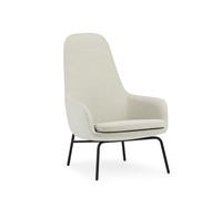 Era Poltrona Alta Acciaio Nero /Main Line Flax MLF20