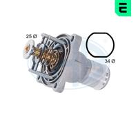 ERA Termostato Refrigerante con Guarnizione 92°C per Opel Corsa D H Twintop
