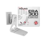 ERA300 - Staffa per Montaggio a Parete, Inclinabile e Girevole, Colore Nero, Singola (1 Pezzo), Compatibile con Sonos ERA 300, Installazione Semplice, Include Kit di Montaggio (Bianco, Singolo)