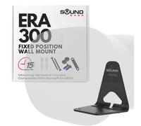 ERA300 Wall Mount Bracket Low Profile Black Single Unit Compatible with Sonos ERA 300 Speaker Complete with All Fixing Hardware