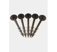 EraGreen 25 ancoraggi a terra 12 cm con gancio - ancoraggio a terra - ancoraggio di fissaggio per erbacce, tessuto non tessuto di copertura