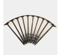 EraGreen 50 chiodi in PP da 20 cm con gancio - ancoraggio a terra - fissaggio per infestanti - tessuto non tessuto di copertura