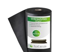 EraGreen Premium Telo Pacciamante 100 g/m² - 0,8 m x 10 m Telo per Giardino Impermeabile e UV-stabile - Tovaglia Anti-Erbacce Ideale per Giardino e Aiuola Elevato - Pellicola di Pacciame Ecologico