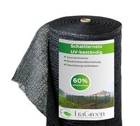 EraGreen Rete ombreggiante 20 m x 1,5 m - Protezione solare con effetto ombreggiante 60% per piante, recinzione da giardino e balcone - Oscuramento per serra - Stabilizzata ai raggi UV e resistente