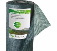 EraGreen Rete ombreggiante 5 m x 3 m, protezione solare con effetto ombreggiante del 50% per piante, recinzione da giardino e balcone, oscuramento per serra, stabilizzata ai raggi UV e resistente alle