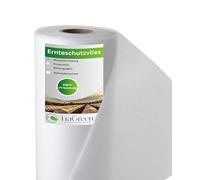 EraGreen Tessuto non tessuto di copertura 30 g/m², 1,6 m x 5 m, antigelo per piante, tessuto non tessuto traspirante, per la copertura di aiuole