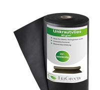EraGreen Tessuto non tessuto Premium per erbacce 80g/m² - 1,2m x 20m tessuto da giardino permeabile all'acqua e resistente ai raggi UV - telo per erbacce ideale per giardino e aiuole rialzate