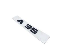 ERAKAFZTTK 3D ABS Nero Auto Baule Posteriore Distintivo Laterale Stella Logo A35 A45 A45S Turbo 4MATIC Emblema Adatto for Mercedes AMG W177 W176 Accessori(A35)