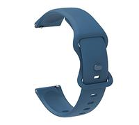 ERAKAFZTTK Cinturino in silicone da 20 mm e 22 mm adatto for POLAR Pacer/Ignite 2 3/Unite Sport Bracciale adatto for Polar VANTAGE M2 M/Grit X Pro Tian Strap Correas(Cyan blue,22mm)