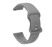ERAKAFZTTK Cinturino in silicone da 20 mm e 22 mm adatto for POLAR Pacer/Ignite 2 3/Unite Sport Bracciale adatto for Polar VANTAGE M2 M/Grit X Pro Tian Strap Correas(Gray,20mm)