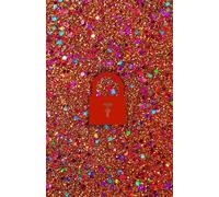 ERAS Stage Lock Clue Journal: Red Variant: 5.5” x 8.5”, 240 Blank Pages, Premium White Paper with Ruled Lines, featuring a Taylor Easter Egg Variant Lock Design