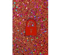 ERAS Stage Lock Clue Journal: Red Variant (Hardcover): 5.5” x 8.5”, 240 Blank Pages, Premium White Paper with Ruled Lines, featuring a Taylor Easter Egg Variant Lock Design