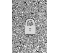 ERAS Stage Lock Clue Journal: Silver Variant: 5.5” x 8.5”, 240 Blank Pages, Premium White Paper with Ruled Lines, featuring a Taylor Easter Egg Variant Lock Design
