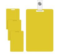Erasable Badge Notepad - 4 Pieces Vertical Mini Whiteboard | Pocket-Sized Erasable Notepads For Nurse Doctor Teacher Student Assistant Manager Office Hotel School Trade Show Library Restaurants