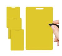 Erasable Badge - Pocket-Sized Erasable Notepad, 4 Pieces Vertical Mini Whiteboard, Érasable Badge For Nurse Doctor Teacher Student Assistant Manager Office Hotel School Trade Show Library Restaurant