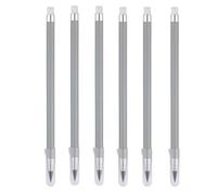 Erasable Inkless Eternal Pencils - 6PCS Everlasting Writing Drawing, Pencil Set with Erasers, Durablee School Stationery Supplies | for Kids Students Sketching Classroom Homework Art Activities Uses