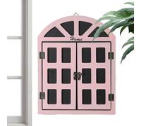 Erasable Wall Chalkboard, Memo Message Display, 18x12 Inches Board with Wooden Frame, Writing for Rustic Style, Blackboard Sign, Home Chalkboard for Kitchen Classroom