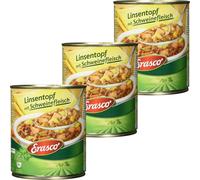 Erasco Linsentopf Con Carne Maiale Deftig E Lecker 800g 3er Pack