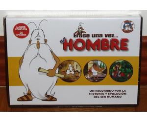 Erase Una Volta L'Uomo Serie Completa 5 DVD Sigillati Animazione