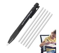 Eraser retrattile - Correzione strumento di cancellazione | Paulle spaventoso retrattile 3,8 mm punta sottile con 5 ricariche per artisti che scrivono lavori di disegno