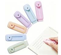 Eraser retrattile per bambini - 6 pezzi di per matita | colorati per studenti per studi di disegno, per schizzi artistici, disegnare sul posto di lavoro lezioni